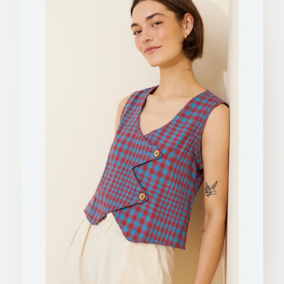 Rujuta Sheth Jackets & Blazers - NWT Rujuta Sheth Carmen Vest